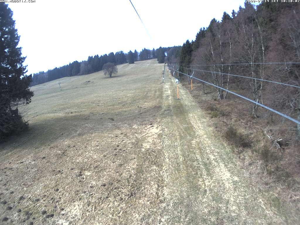 Archiv Foto Webcam Eschenberglifte Niedersfeld Blick auf die Piste