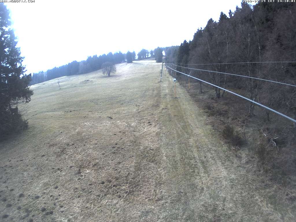 Archiv Foto Webcam Eschenberglifte Niedersfeld Blick auf die Piste