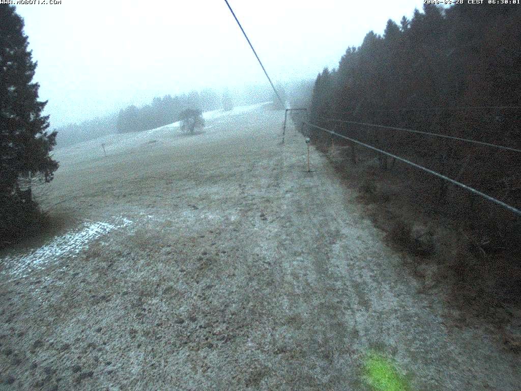 Archiv Foto Webcam Eschenberglifte Niedersfeld Blick auf die Piste