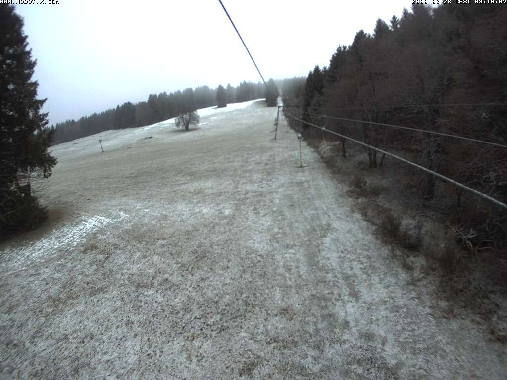 Archiv Foto Webcam Eschenberglifte Niedersfeld Blick auf die Piste