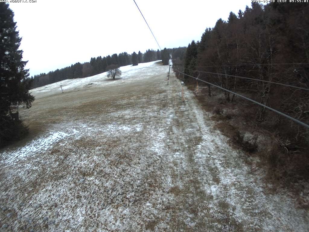 Archiv Foto Webcam Eschenberglifte Niedersfeld Blick auf die Piste