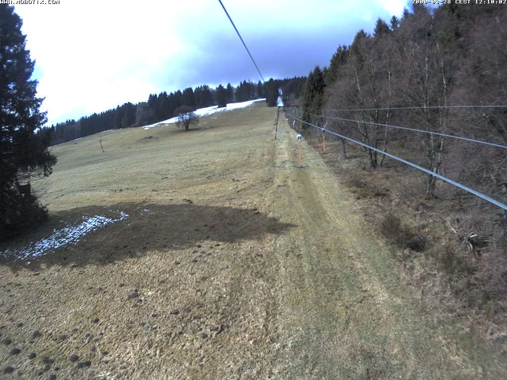 Archiv Foto Webcam Eschenberglifte Niedersfeld Blick auf die Piste