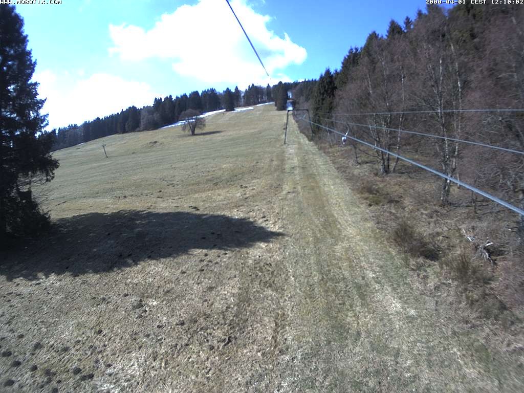 Archiv Foto Webcam Eschenberglifte Niedersfeld Blick auf die Piste