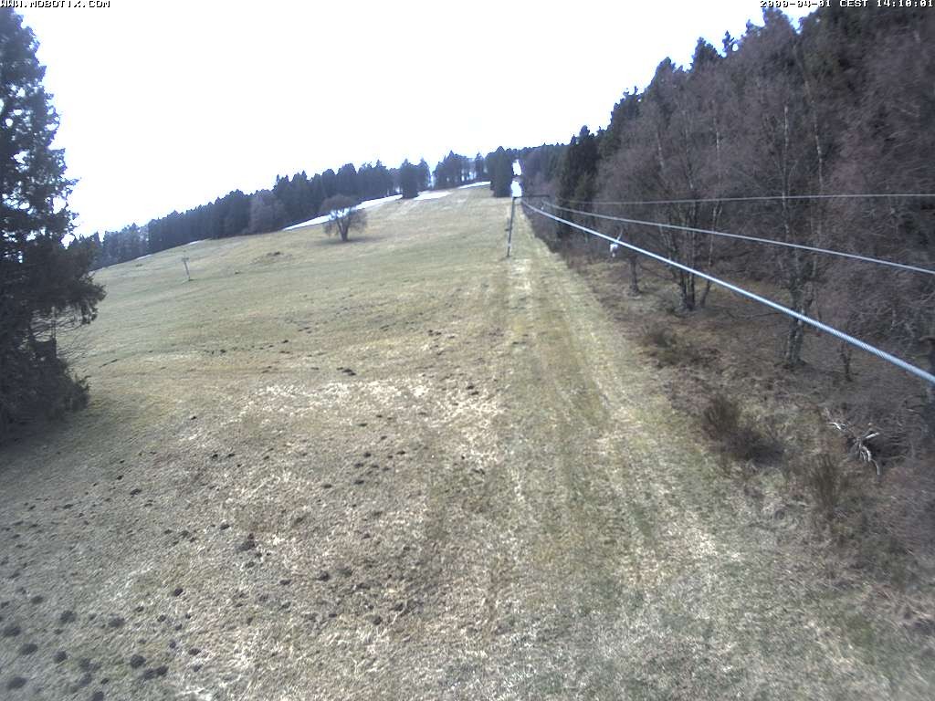 Archiv Foto Webcam Eschenberglifte Niedersfeld Blick auf die Piste
