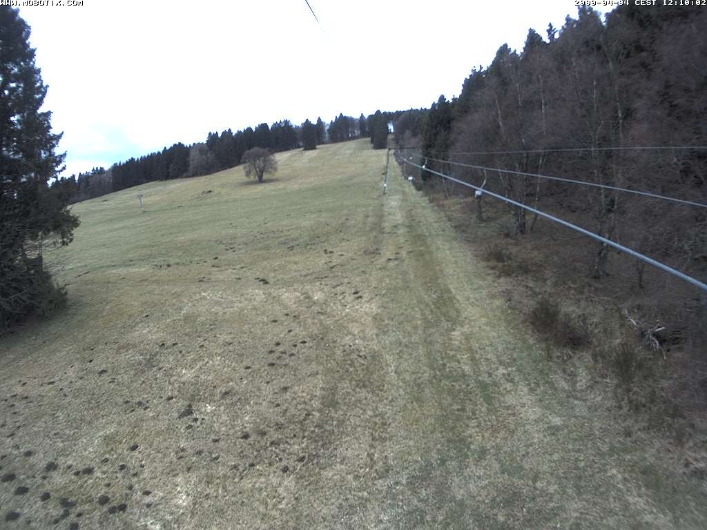 Archiv Foto Webcam Eschenberglifte Niedersfeld Blick auf die Piste