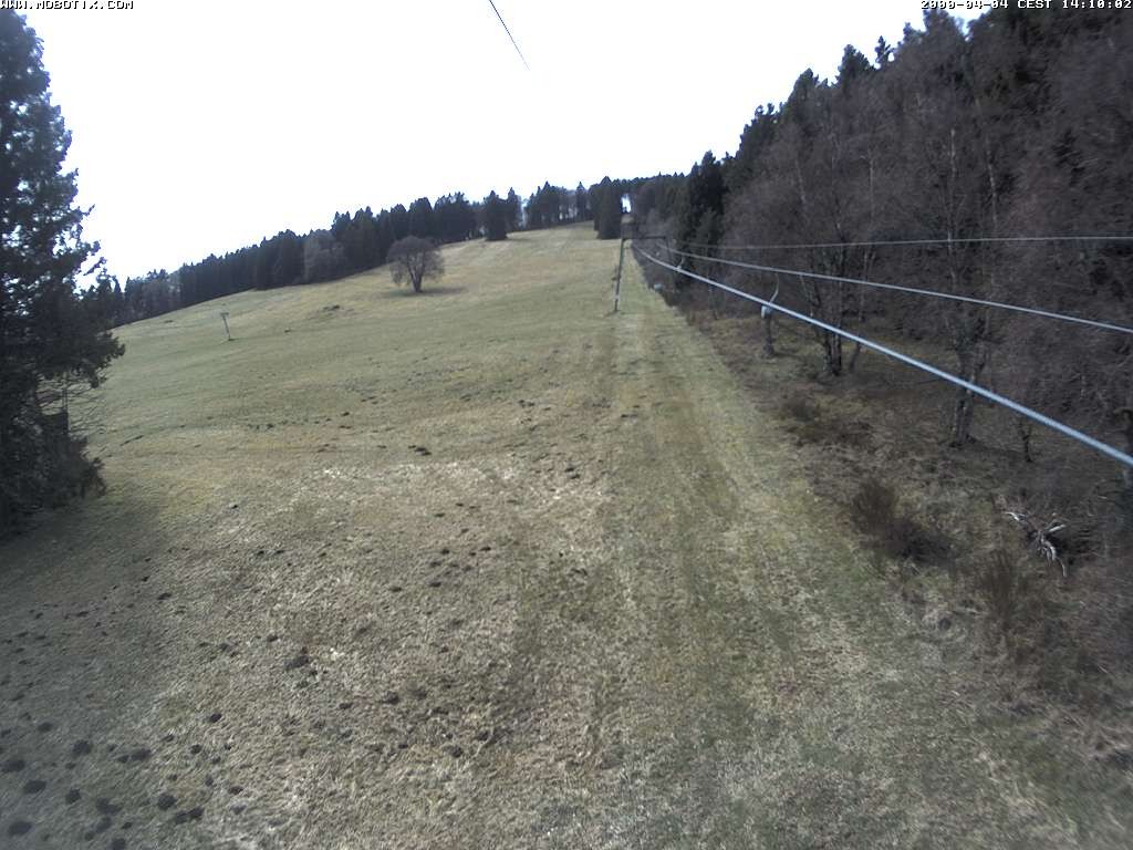 Archiv Foto Webcam Eschenberglifte Niedersfeld Blick auf die Piste