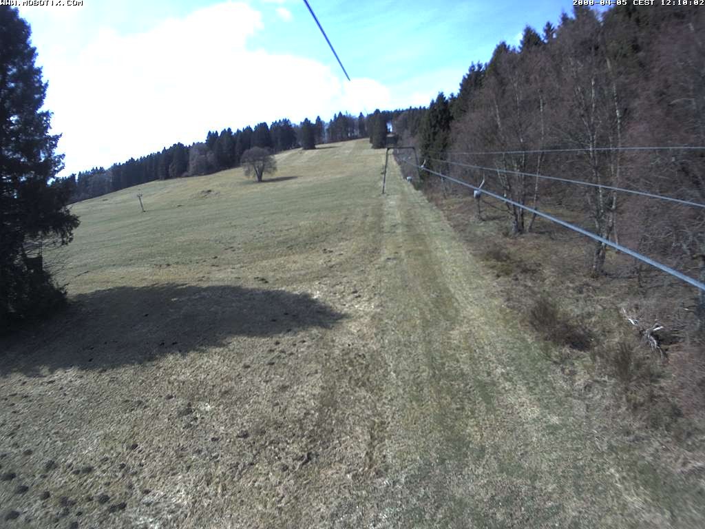 Archiv Foto Webcam Eschenberglifte Niedersfeld Blick auf die Piste