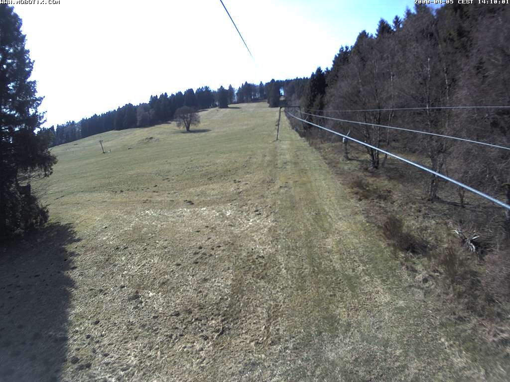 Archiv Foto Webcam Eschenberglifte Niedersfeld Blick auf die Piste