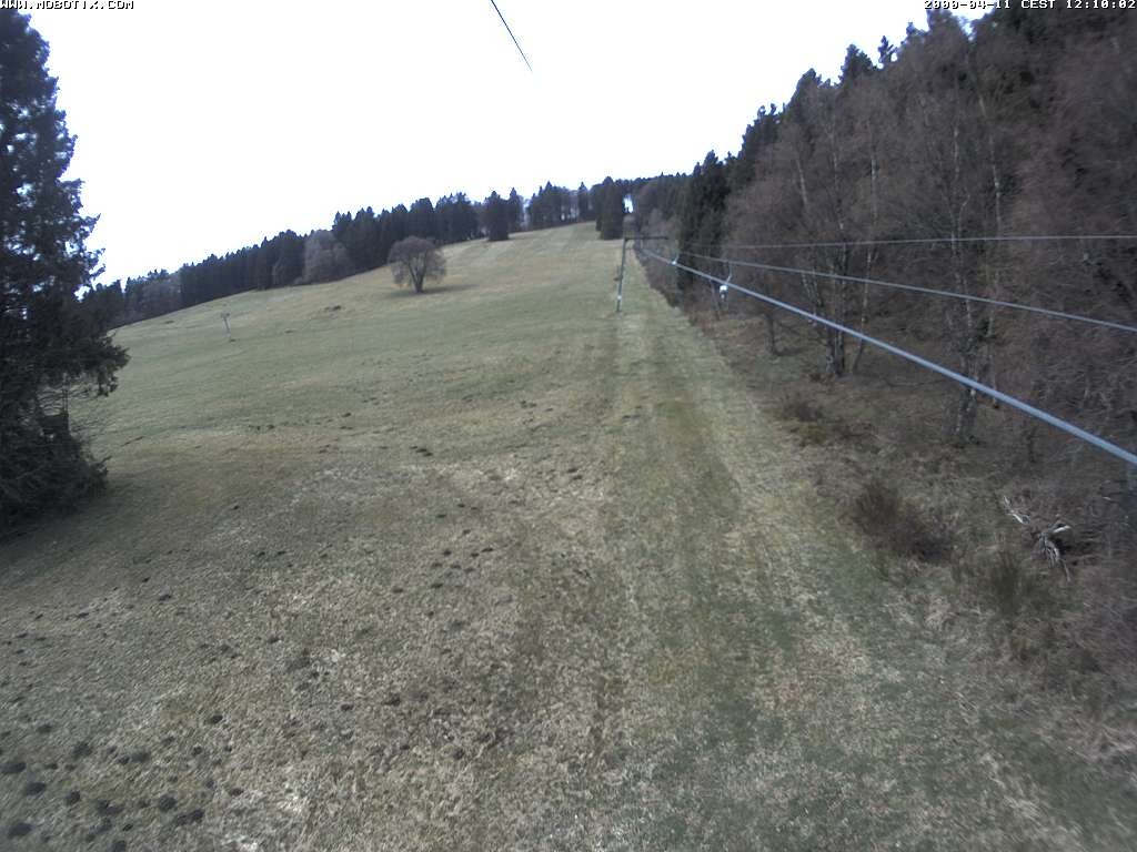 Archiv Foto Webcam Eschenberglifte Niedersfeld Blick auf die Piste