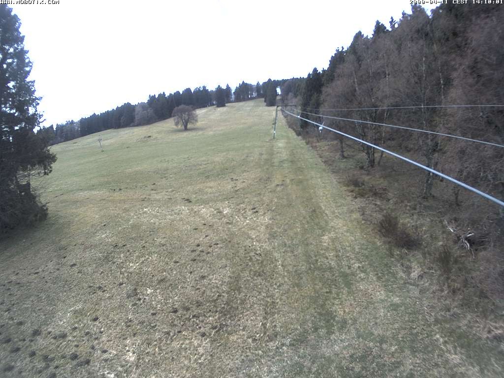 Archiv Foto Webcam Eschenberglifte Niedersfeld Blick auf die Piste