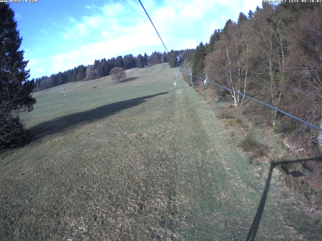 Archiv Foto Webcam Eschenberglifte Niedersfeld Blick auf die Piste