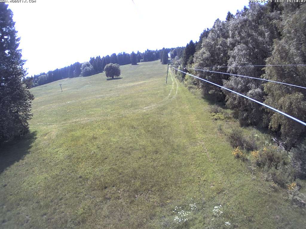 Archiv Foto Webcam Eschenberglifte Niedersfeld Blick auf die Piste