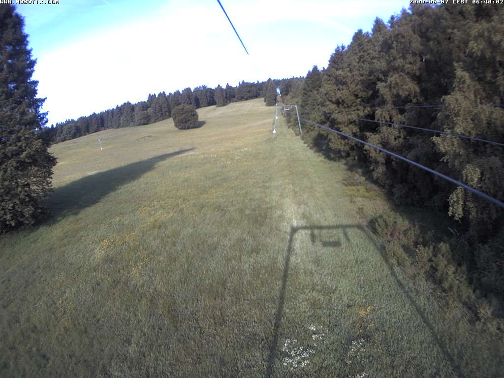 Archiv Foto Webcam Eschenberglifte Niedersfeld Blick auf die Piste
