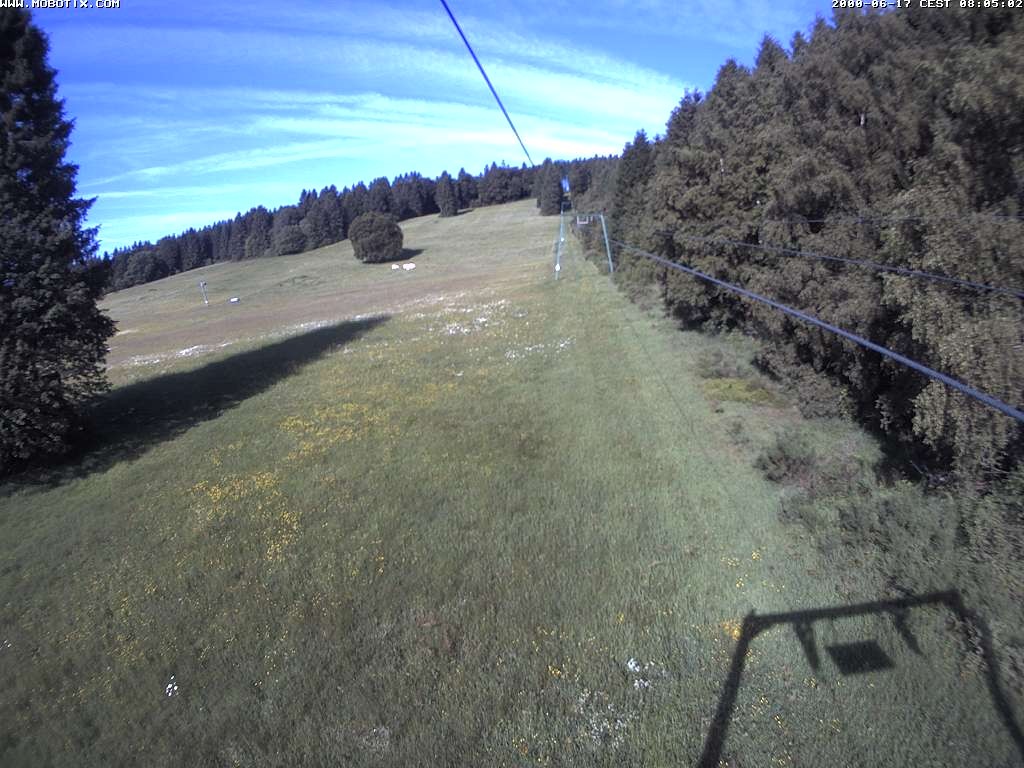 Archiv Foto Webcam Eschenberglifte Niedersfeld Blick auf die Piste