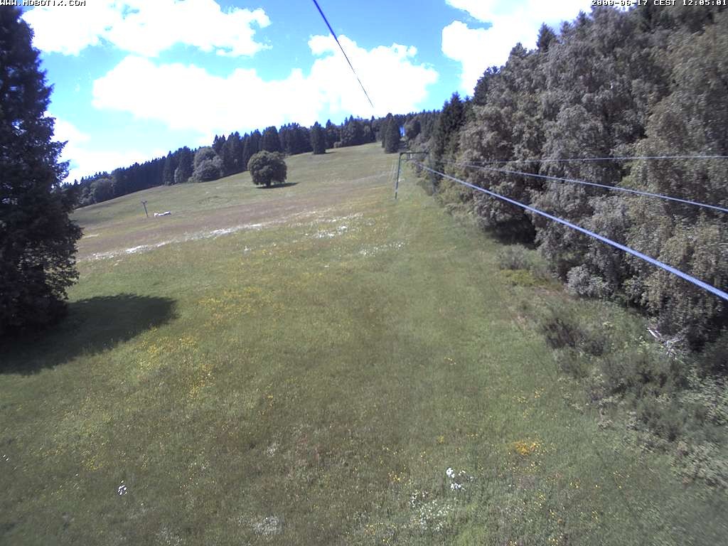 Archiv Foto Webcam Eschenberglifte Niedersfeld Blick auf die Piste