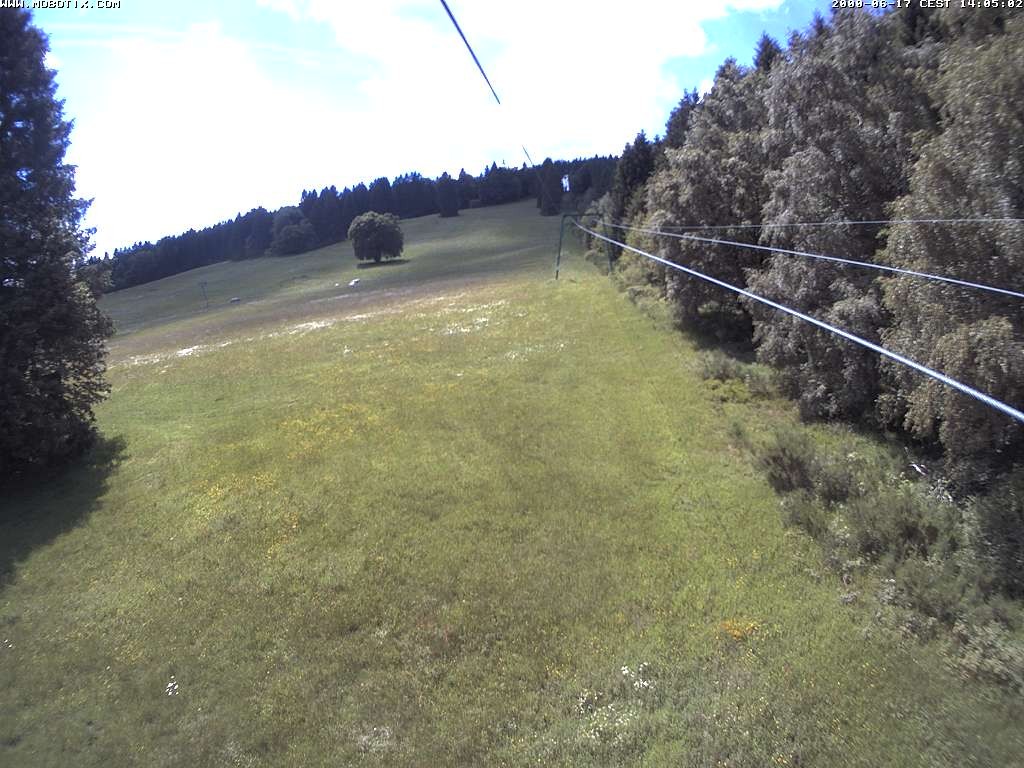 Archiv Foto Webcam Eschenberglifte Niedersfeld Blick auf die Piste