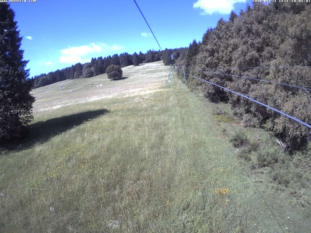 Archiv Foto Webcam Eschenberglifte Niedersfeld Blick auf die Piste