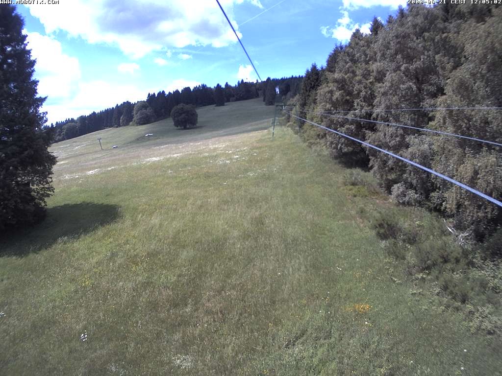 Archiv Foto Webcam Eschenberglifte Niedersfeld Blick auf die Piste