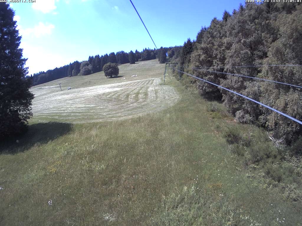 Archived image Webcam Eschenberglifte Niedersfeld the slope