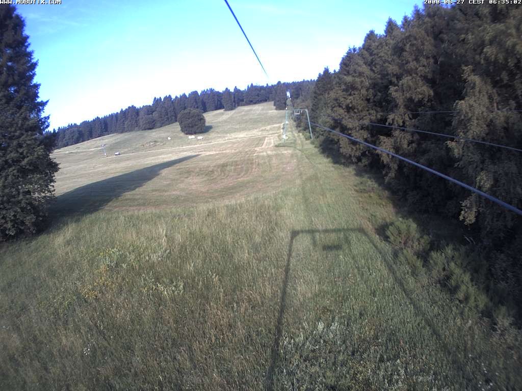 Archiv Foto Webcam Eschenberglifte Niedersfeld Blick auf die Piste