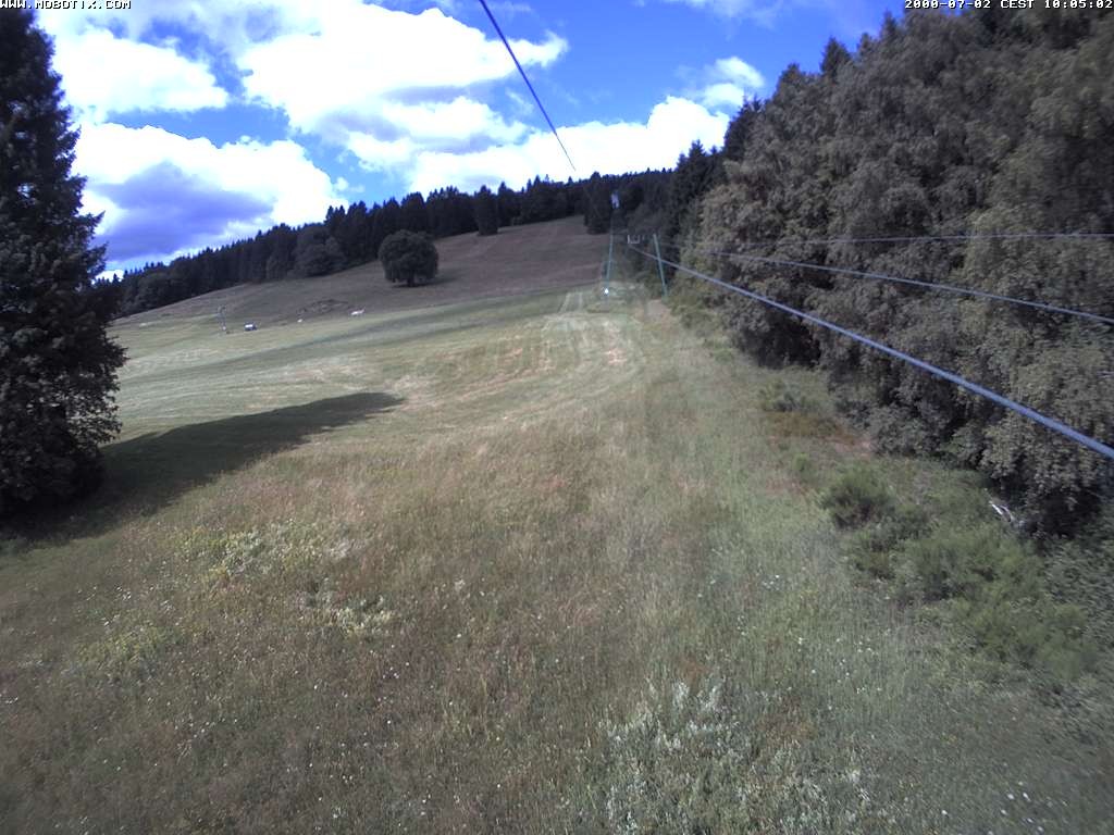 Archiv Foto Webcam Eschenberglifte Niedersfeld Blick auf die Piste