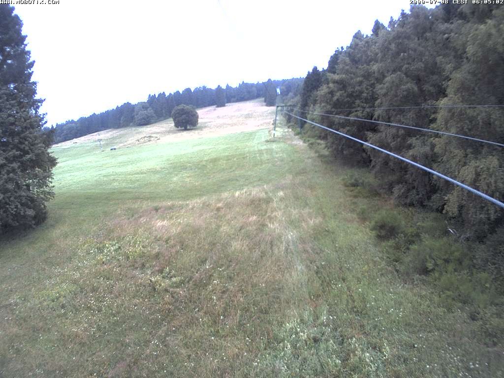 Archiv Foto Webcam Eschenberglifte Niedersfeld Blick auf die Piste