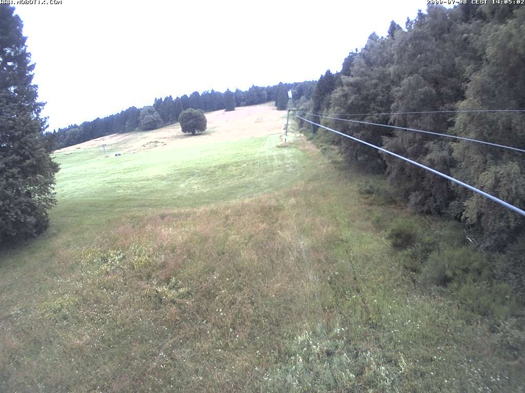 Archiv Foto Webcam Eschenberglifte Niedersfeld Blick auf die Piste