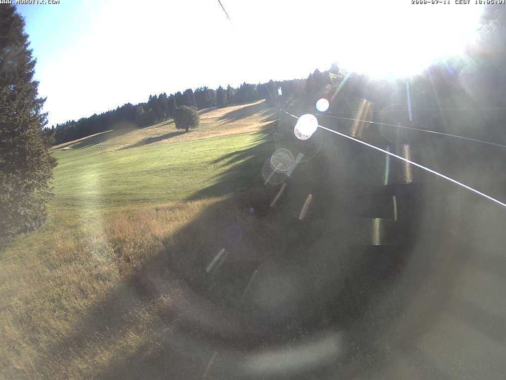 Archived image Webcam Eschenberglifte Niedersfeld the slope