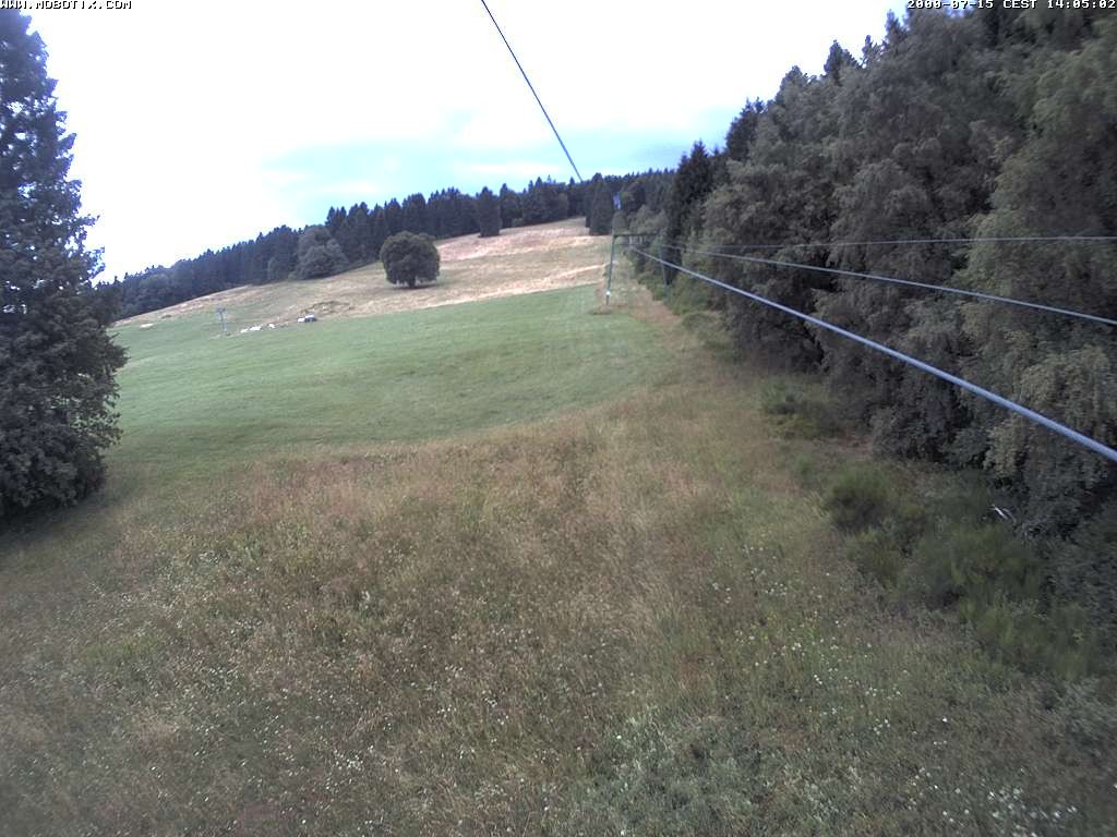 Archiv Foto Webcam Eschenberglifte Niedersfeld Blick auf die Piste