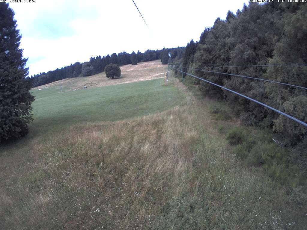 Archiv Foto Webcam Eschenberglifte Niedersfeld Blick auf die Piste