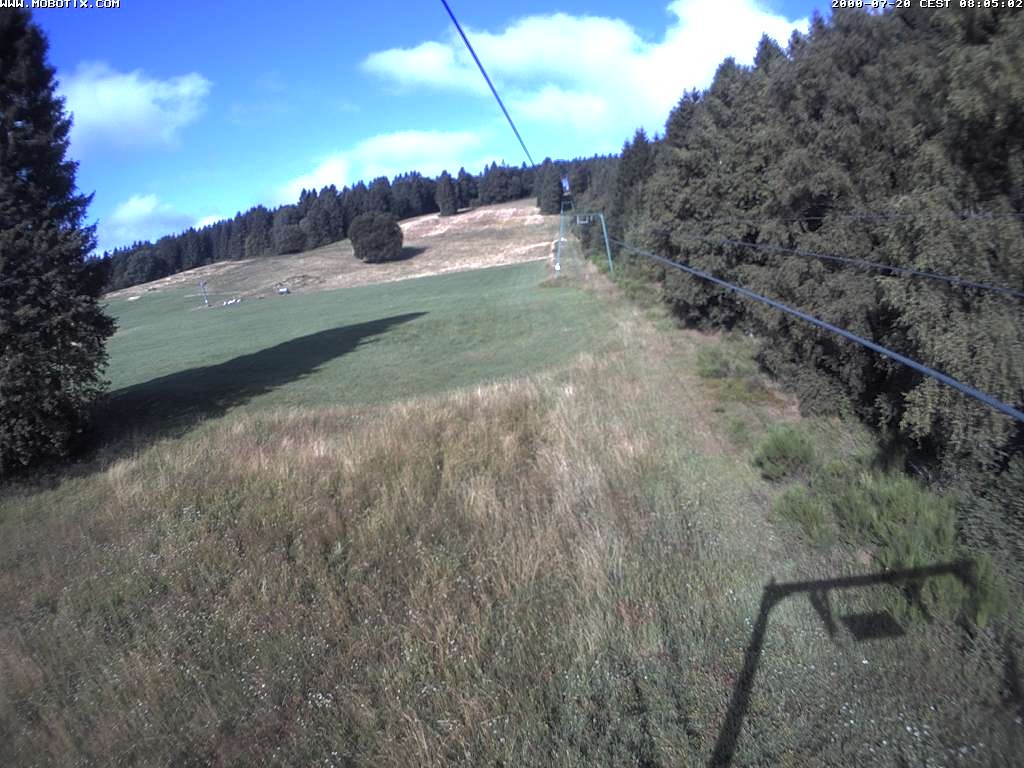 Archiv Foto Webcam Eschenberglifte Niedersfeld Blick auf die Piste