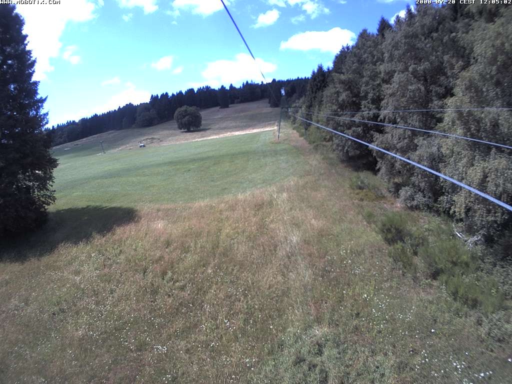 Archiv Foto Webcam Eschenberglifte Niedersfeld Blick auf die Piste