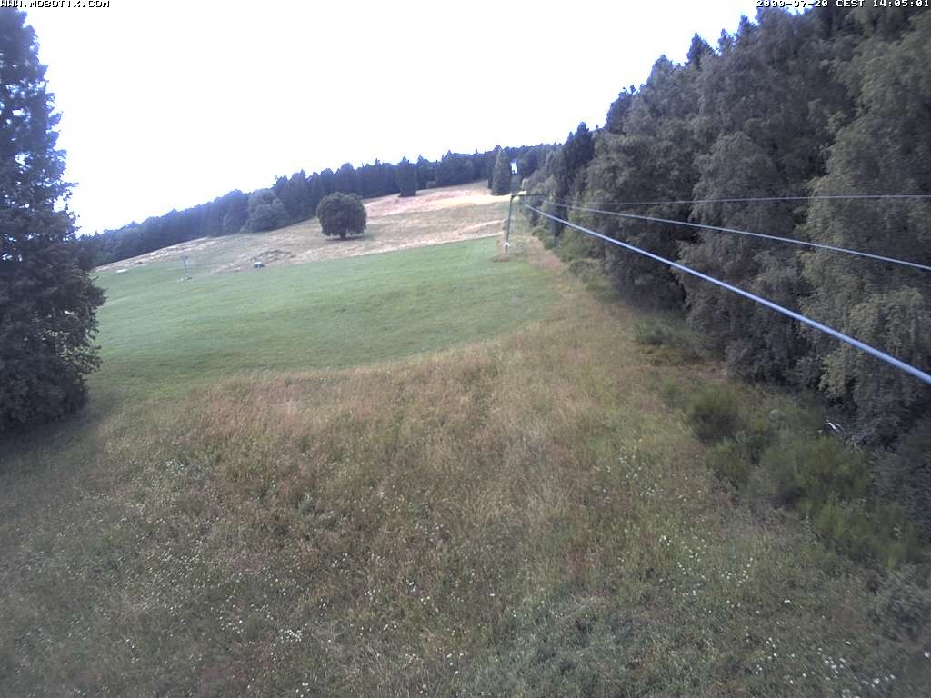 Archiv Foto Webcam Eschenberglifte Niedersfeld Blick auf die Piste