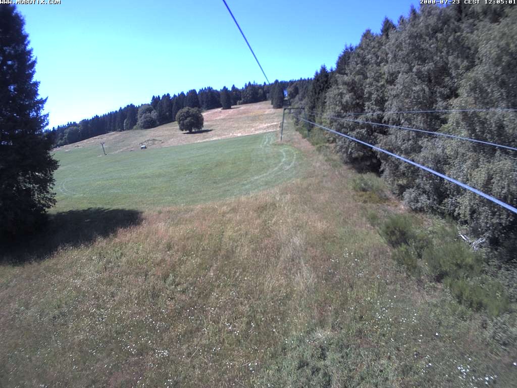 Archiv Foto Webcam Eschenberglifte Niedersfeld Blick auf die Piste