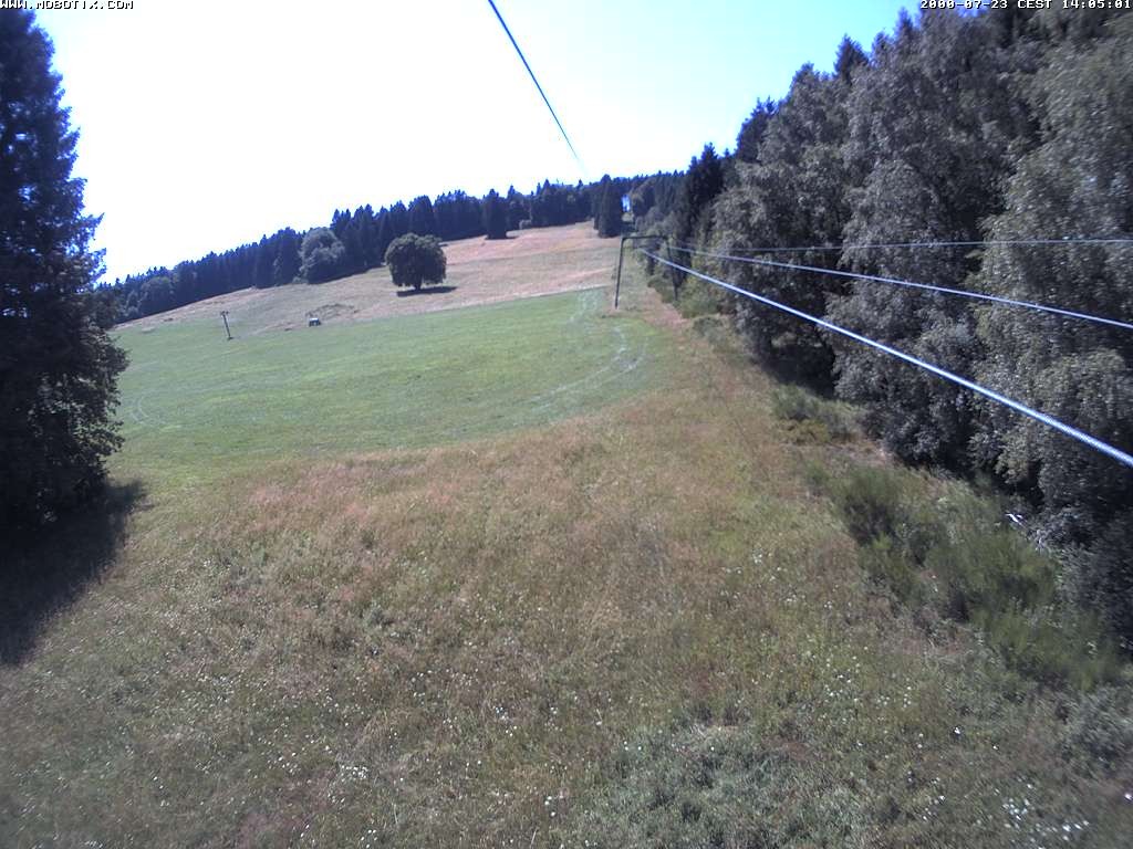 Archiv Foto Webcam Eschenberglifte Niedersfeld Blick auf die Piste