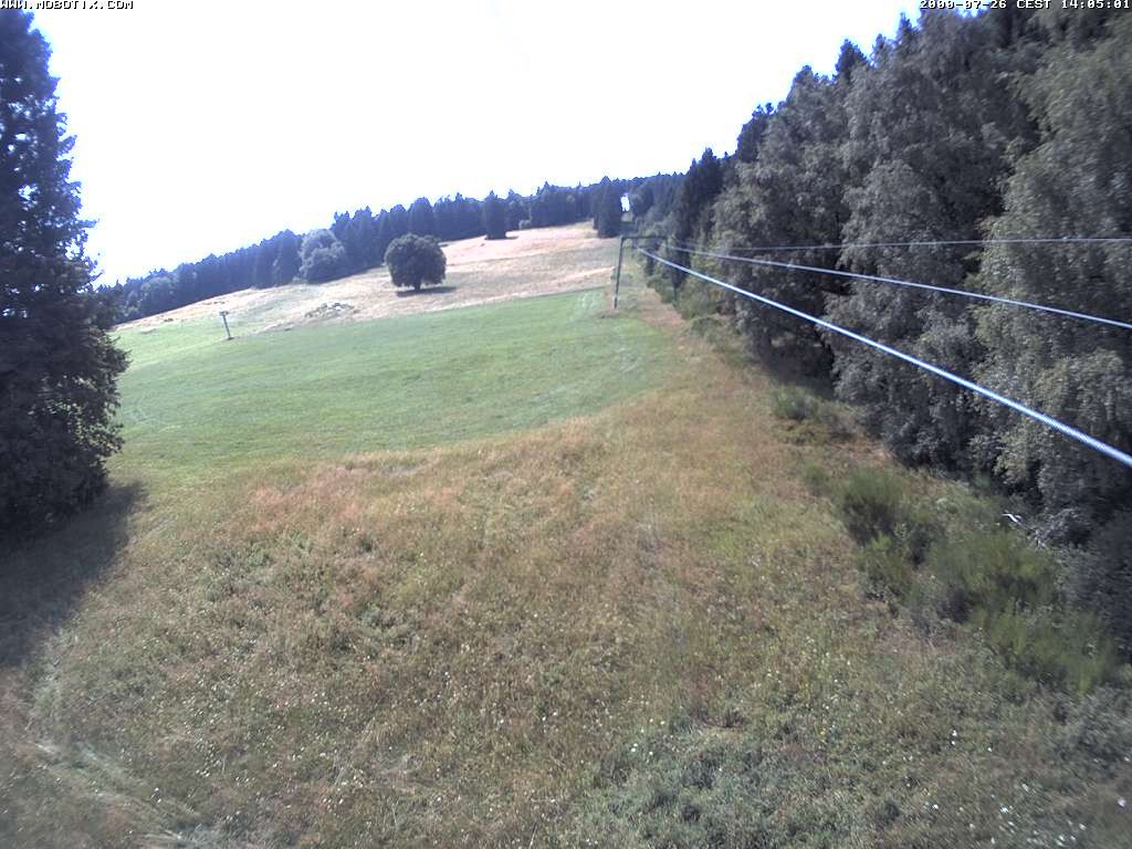 Archiv Foto Webcam Eschenberglifte Niedersfeld Blick auf die Piste
