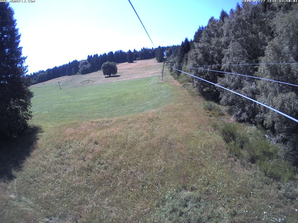 Archiv Foto Webcam Eschenberglifte Niedersfeld Blick auf die Piste