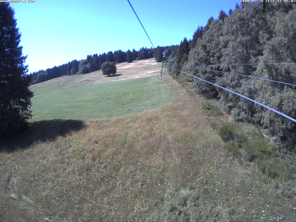 Archiv Foto Webcam Eschenberglifte Niedersfeld Blick auf die Piste