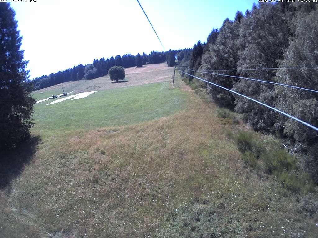 Archiv Foto Webcam Eschenberglifte Niedersfeld Blick auf die Piste