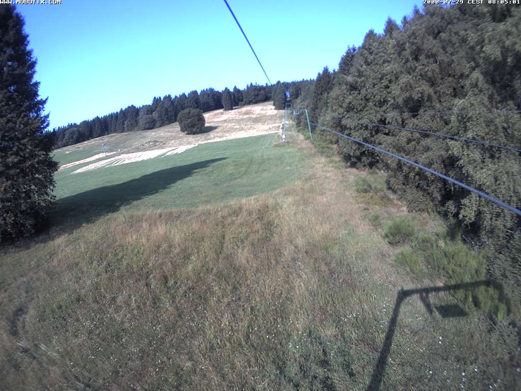 Archiv Foto Webcam Eschenberglifte Niedersfeld Blick auf die Piste