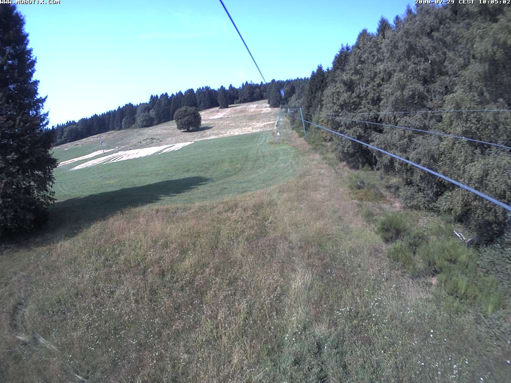 Archiv Foto Webcam Eschenberglifte Niedersfeld Blick auf die Piste