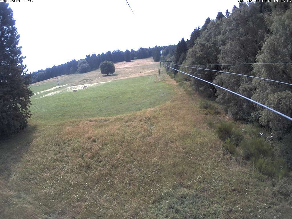 Archiv Foto Webcam Eschenberglifte Niedersfeld Blick auf die Piste
