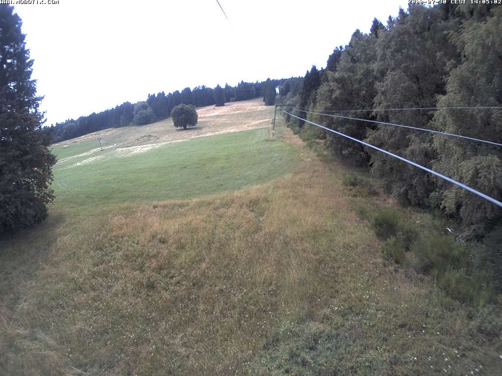 Archiv Foto Webcam Eschenberglifte Niedersfeld Blick auf die Piste