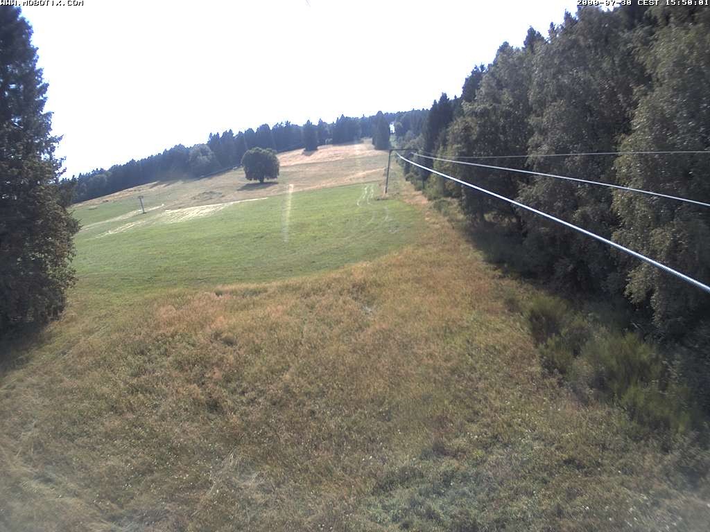 Archiv Foto Webcam Eschenberglifte Niedersfeld Blick auf die Piste