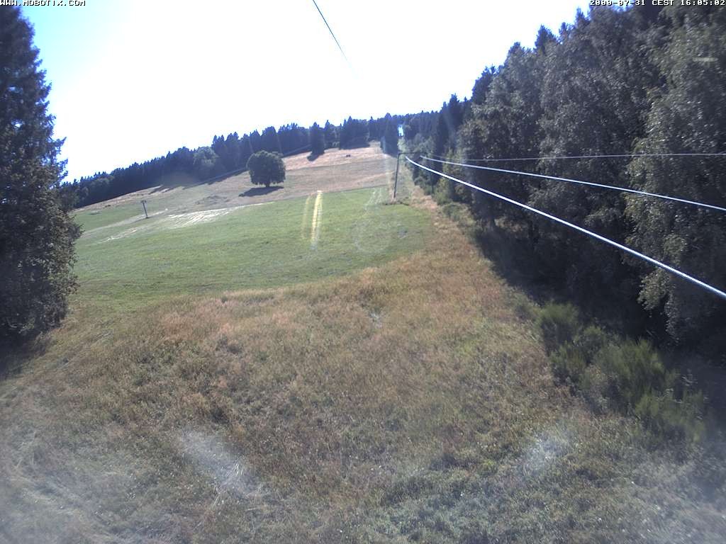 Archived image Webcam Eschenberglifte Niedersfeld the slope