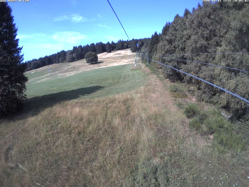 Archiv Foto Webcam Eschenberglifte Niedersfeld Blick auf die Piste