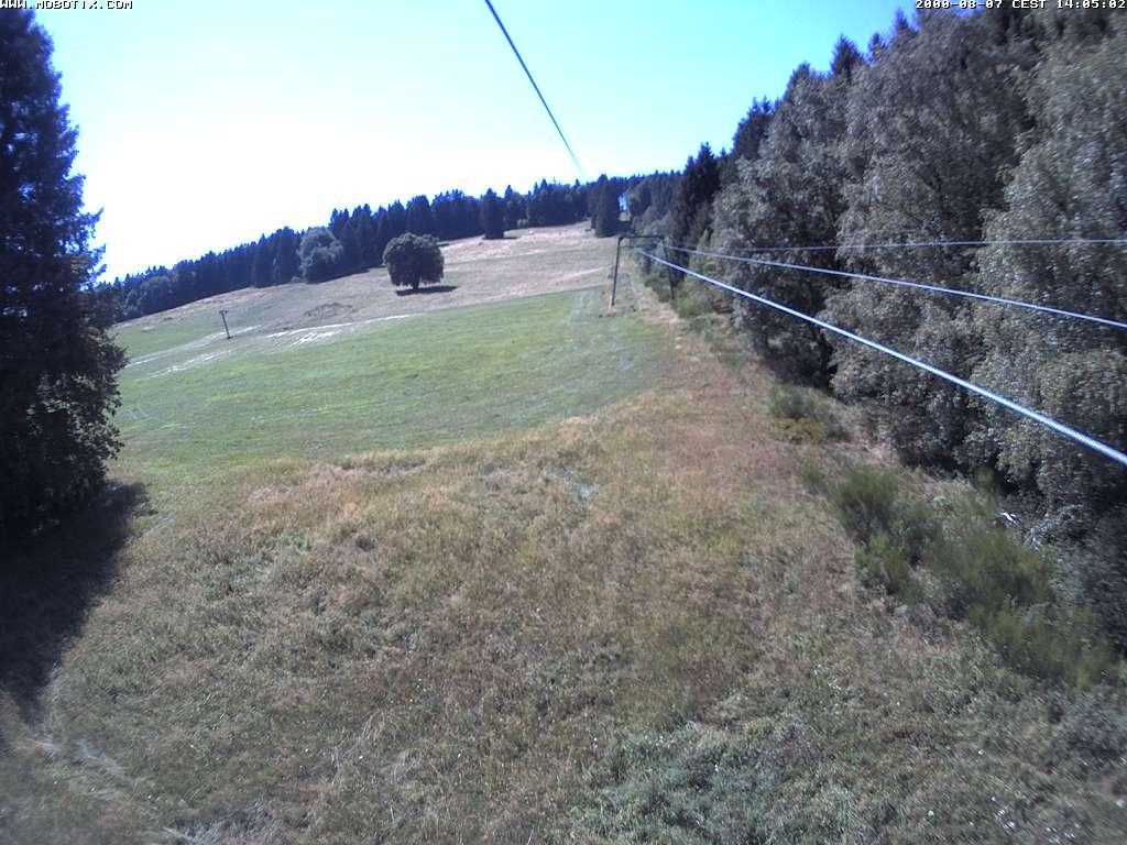 Archived image Webcam Eschenberglifte Niedersfeld the slope