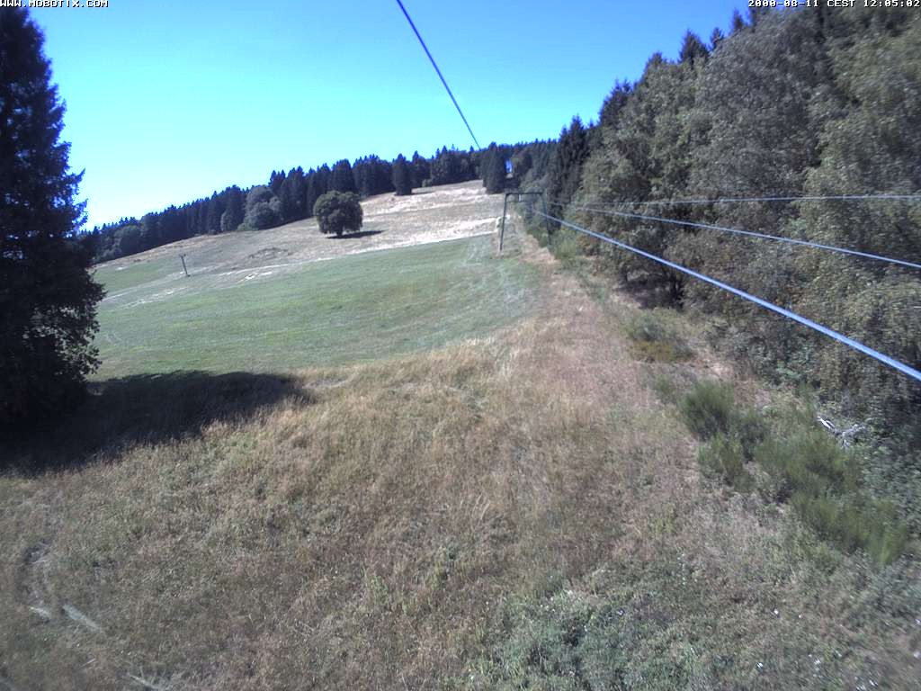 Archiv Foto Webcam Eschenberglifte Niedersfeld Blick auf die Piste