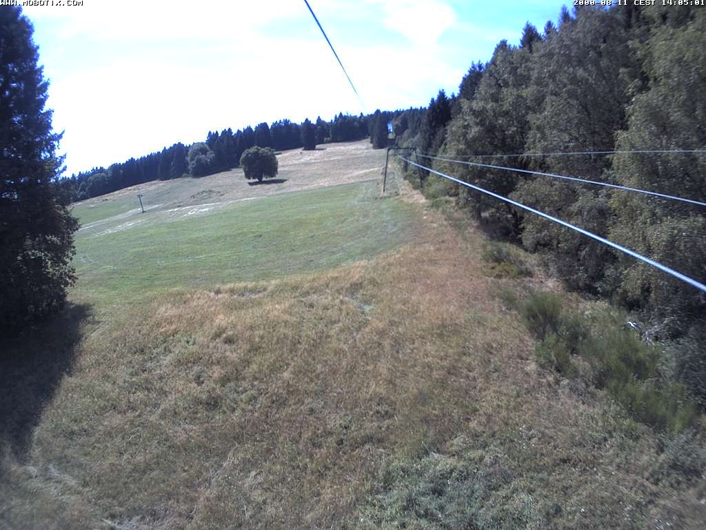 Archiv Foto Webcam Eschenberglifte Niedersfeld Blick auf die Piste