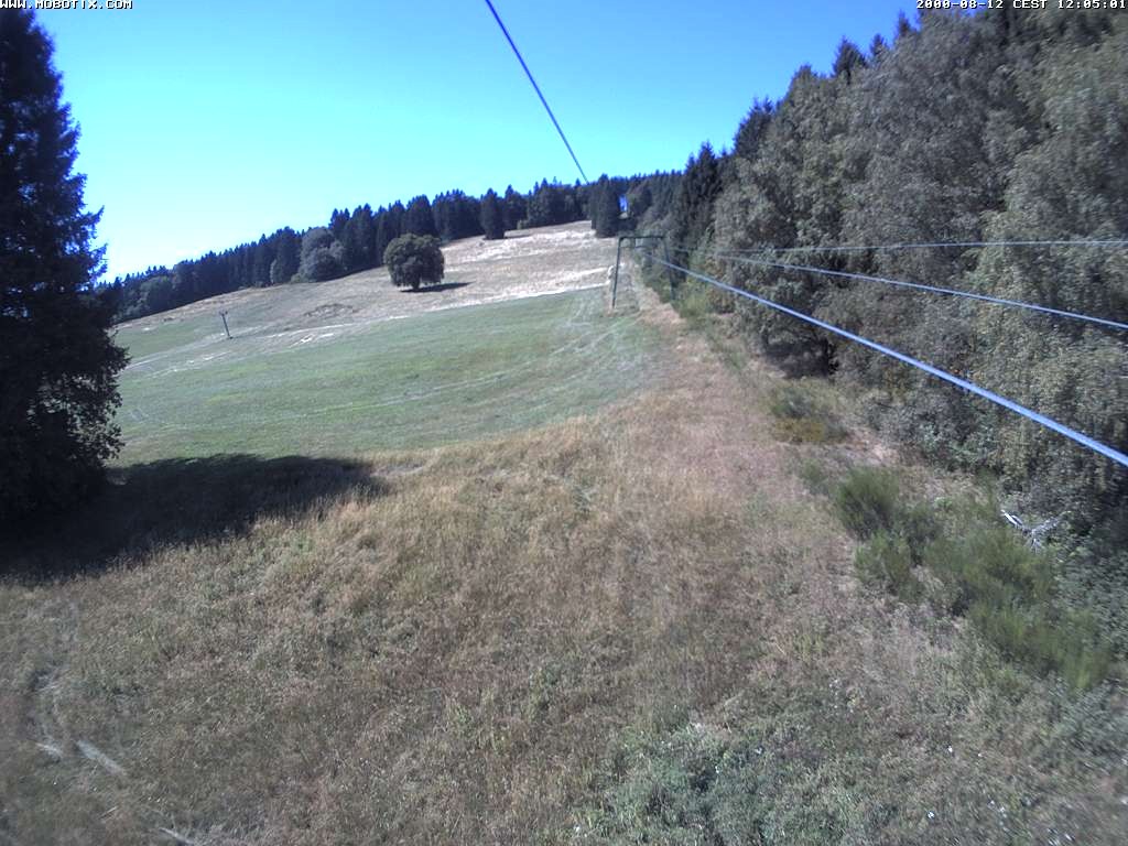 Archiv Foto Webcam Eschenberglifte Niedersfeld Blick auf die Piste